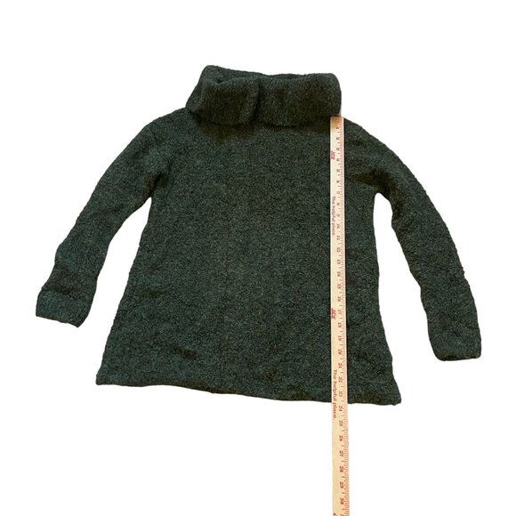 Mclaughlin Lulu Alpaca Wool Blend Cowl Neck Sweater Women XS Olive Green Winter - Picture 3 of 6